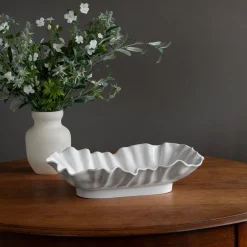 New VIDA Bloom Large Rectangle Bowl (White) View All Vida|VIDA Bloom