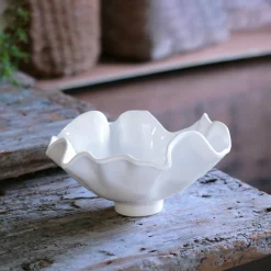 Sale VIDA Bloom Small Deep Bowl (White) View All Vida|VIDA Bloom