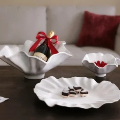 Sale VIDA Bloom Small Deep Bowl (White) View All Vida|VIDA Bloom