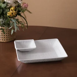 VIDA Croc Chip & Dip (White) PIELES Croc|View All Vida