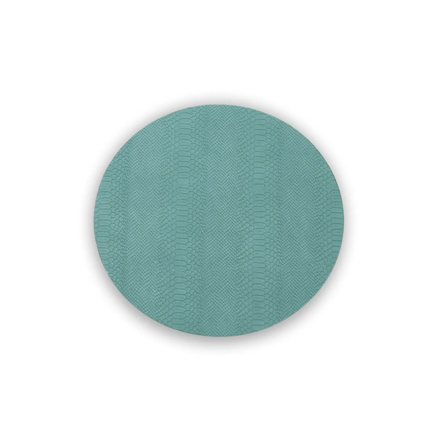Hot VIDA Croc Reversible 15.5" Round Placemats Set of 4 (Coastal) View All Ocean|PIELES Croc