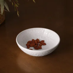 Best VIDA Croc Round Mini Bowl (White) PIELES Croc|View All Vida