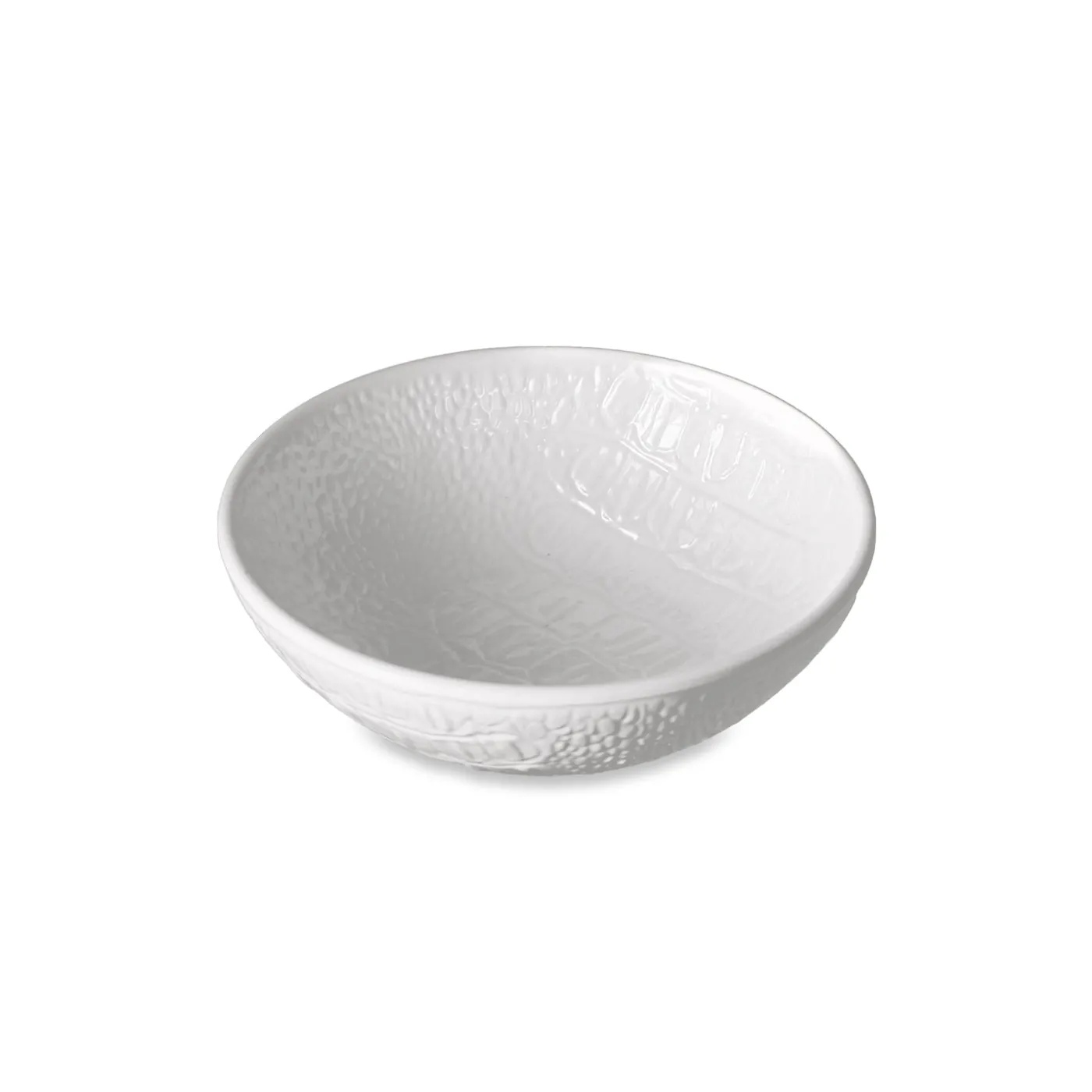 Best VIDA Croc Round Mini Bowl (White) PIELES Croc|View All Vida
