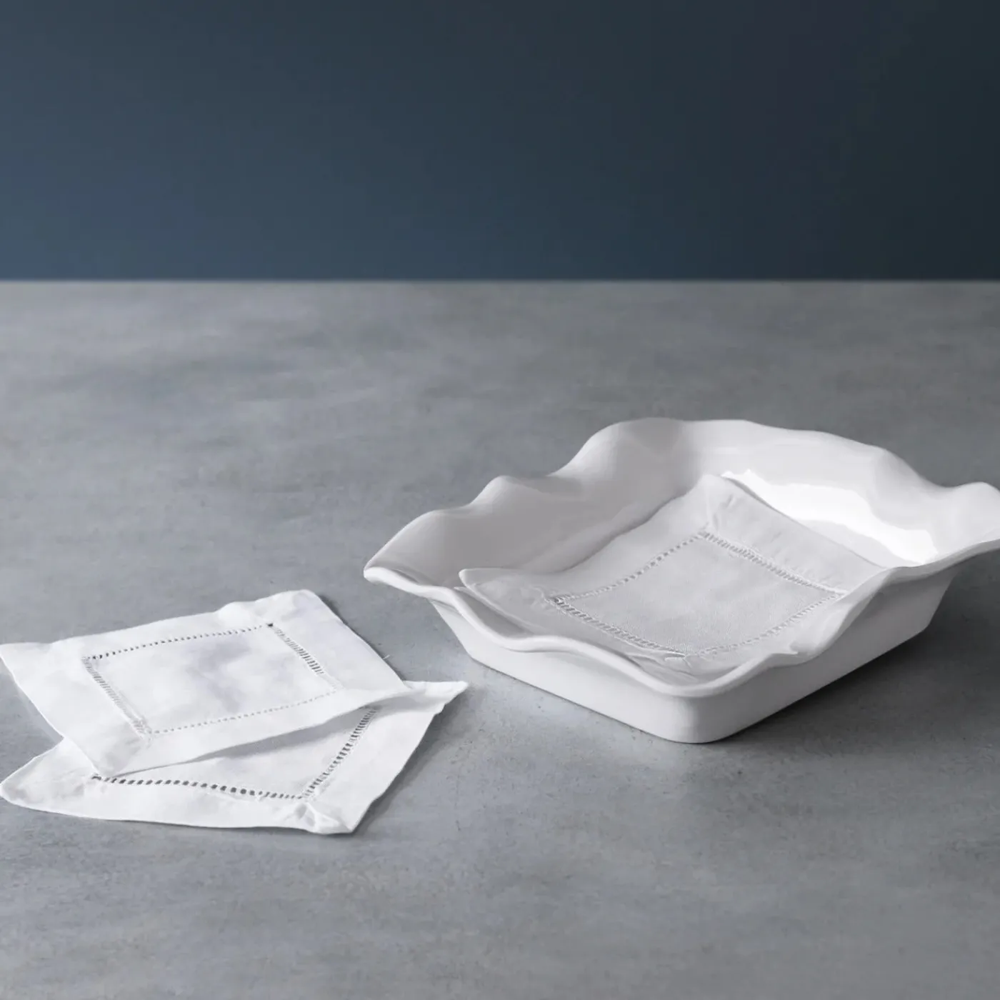 New VIDA Havana Beverage Napkin Holder (White) View All Vida|VIDA Havana