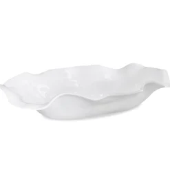 Outlet VIDA Havana Extra Large Oval Centerpiece (White) View All Vida|VIDA Havana