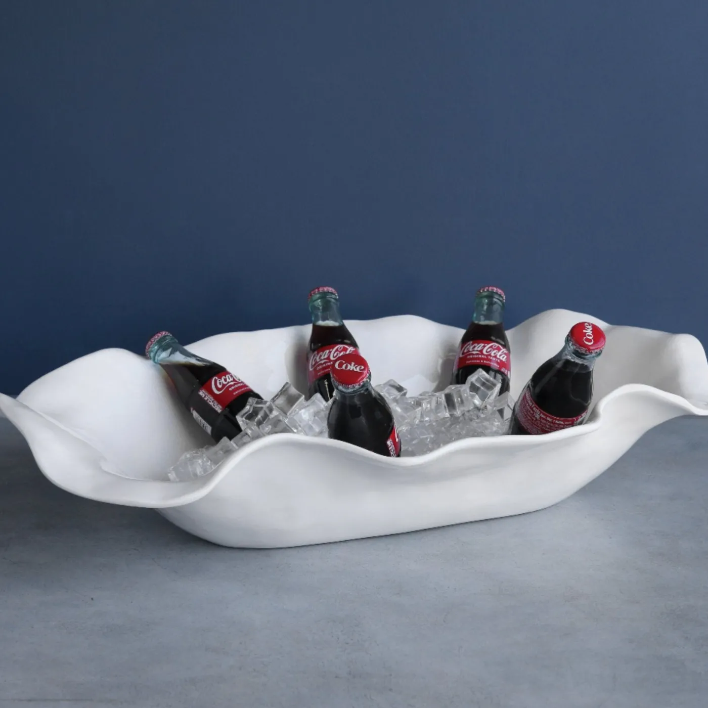 Outlet VIDA Havana Extra Large Oval Centerpiece (White) View All Vida|VIDA Havana