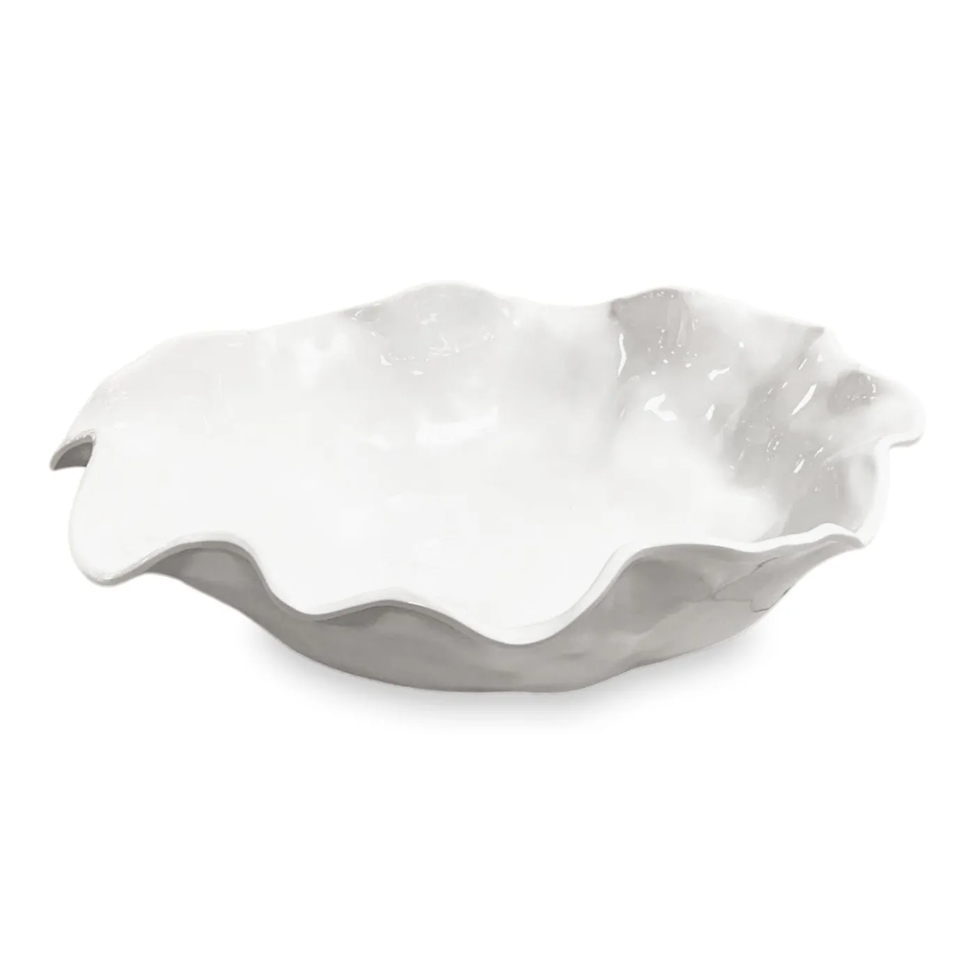 Sale VIDA Havana Extra Large Round Centerpiece (White) View All Vida|Centerpiece