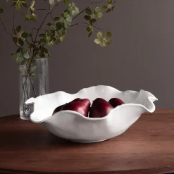 Sale VIDA Havana Extra Large Round Centerpiece (White) View All Vida|Centerpiece