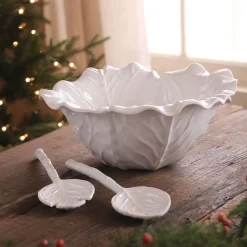 Outlet VIDA Lettuce Large Salad Servers (White) View All Vida|VIDA Lettuce