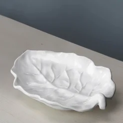 Best VIDA Lettuce Medium Leaf Platter (White) View All Vida|VIDA Lettuce