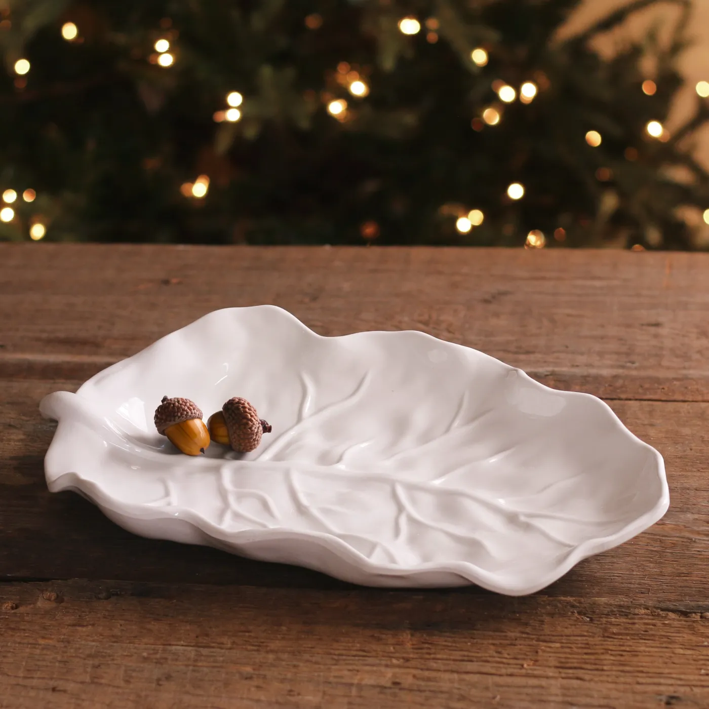 Best VIDA Lettuce Medium Leaf Platter (White) View All Vida|VIDA Lettuce