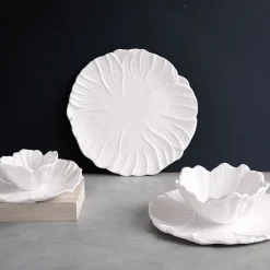 Discount VIDA Lettuce Mini Dip Bowl Set of 4 (White) View All Vida|VIDA Lettuce