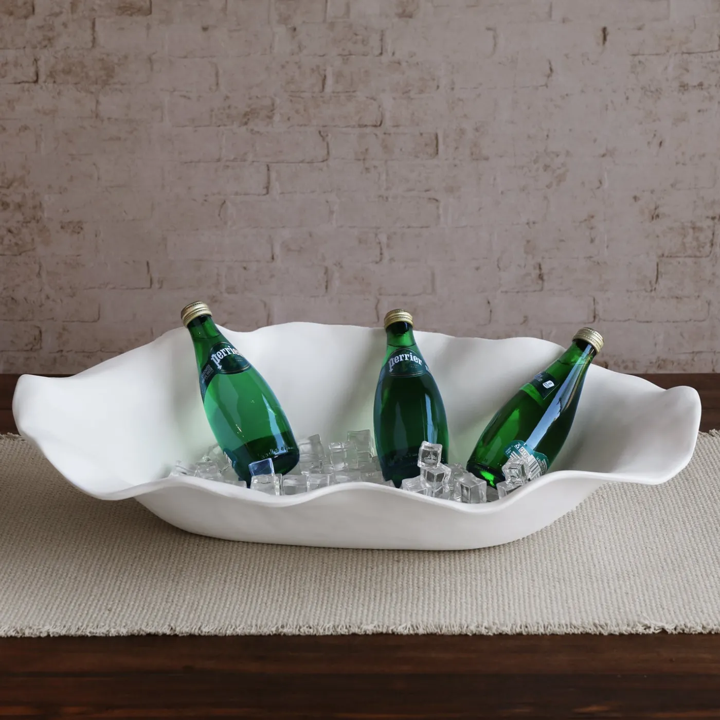 Best VIDA Nube Extra Large Oval Centerpiece (White) View All Vida|VIDA Nube