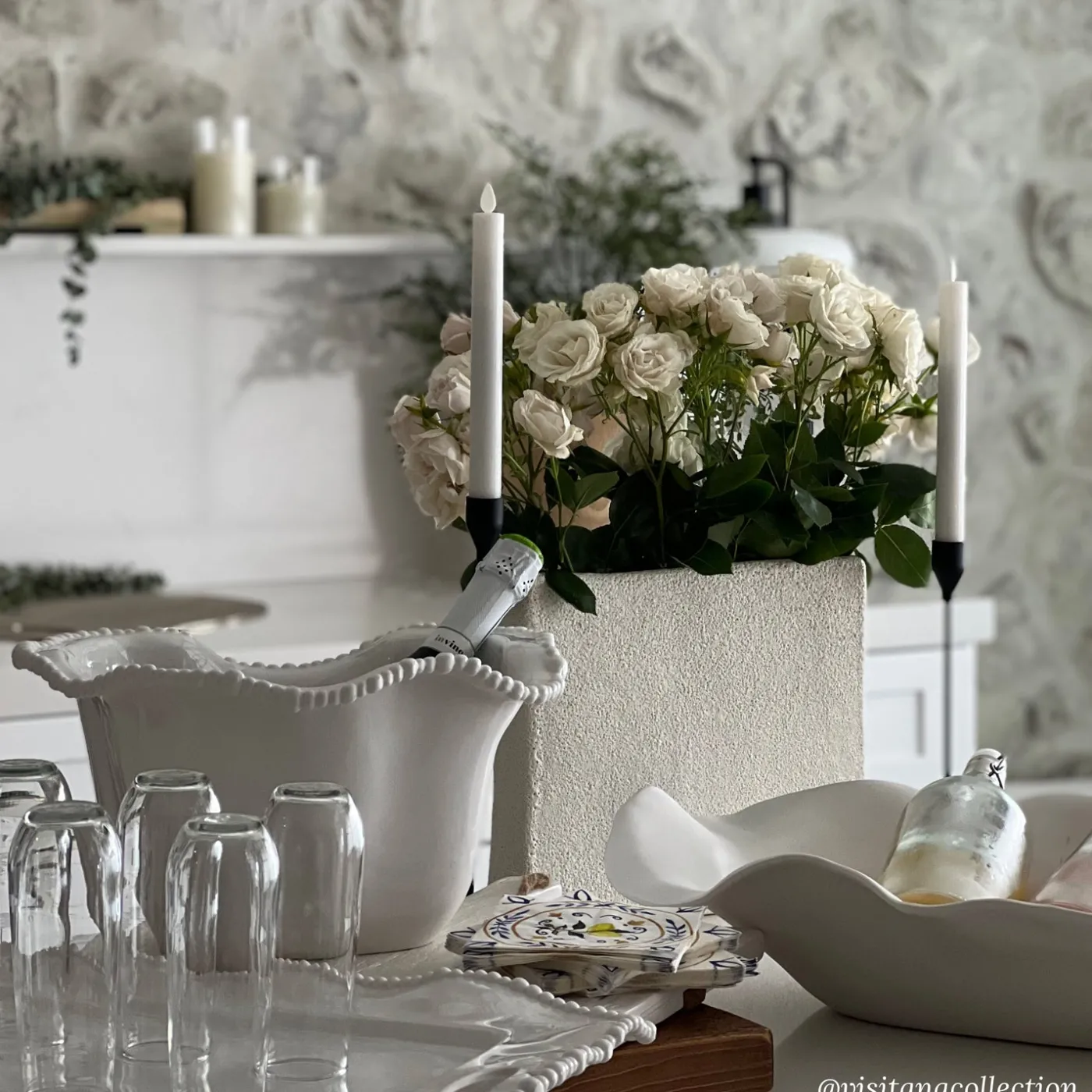 Best VIDA Nube Extra Large Oval Centerpiece (White) View All Vida|VIDA Nube