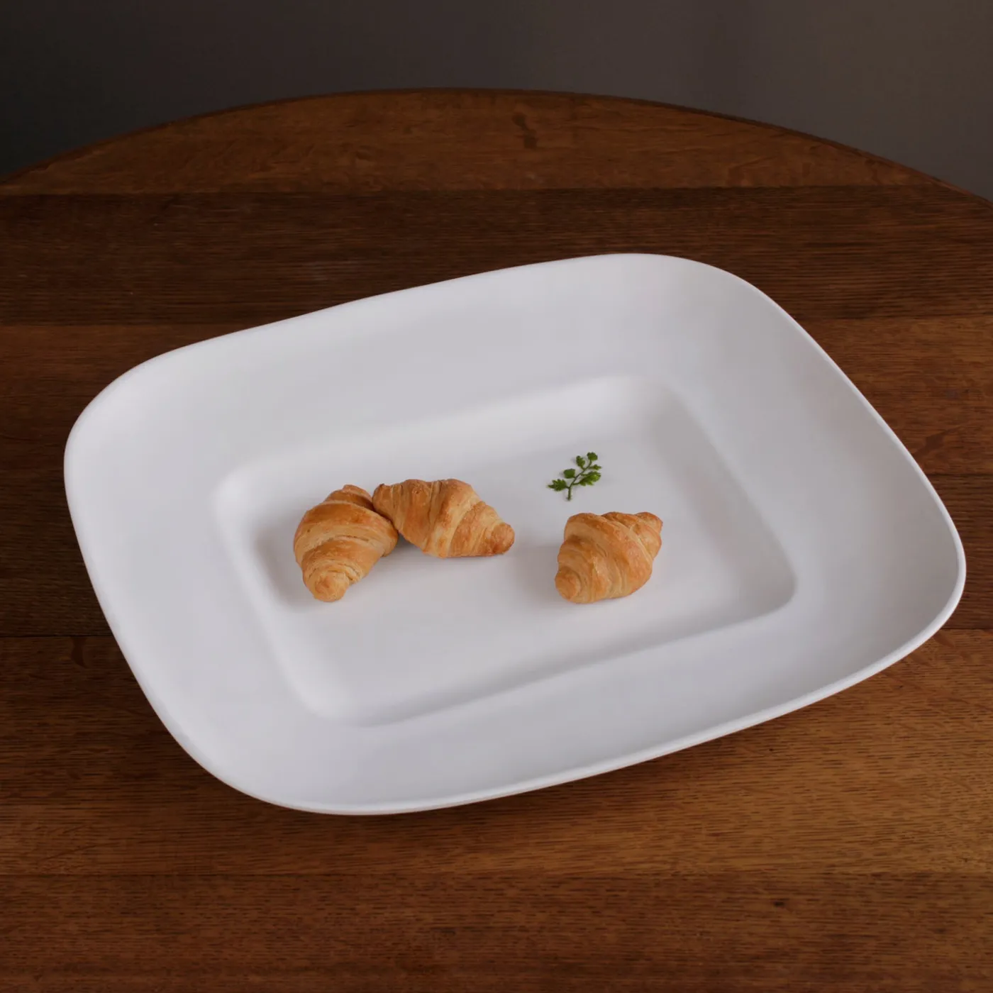 Best VIDA Nube Extra Large Rectangle Centerpiece (White) View All Vida|Centerpiece