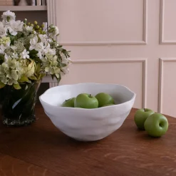 VIDA Nube Large Deep Round Bowl White View All Vida|VIDA Nube