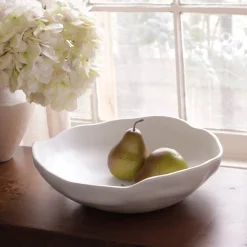 Best VIDA Nube Large Organic Bowl (White) View All Vida|Bowls