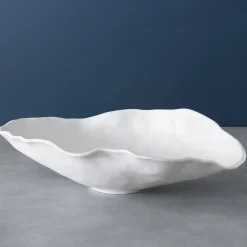 VIDA Nube Large Oval Bowl (White) View All Vida|VIDA Nube