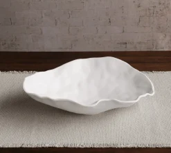 VIDA Nube Large Oval Bowl (White) View All Vida|VIDA Nube