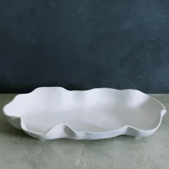 Clearance VIDA Nube Large Platter (White) View All Vida|VIDA Nube
