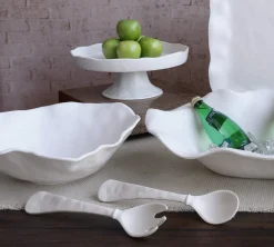 New VIDA Nube Large Salad Servers (White) View All Vida|VIDA Nube