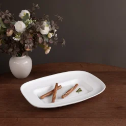 Hot VIDA Nube Medium Rectangle Platter (White) View All Vida|Platters