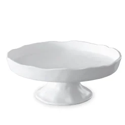 New VIDA Nube Round Pedestal Cake Plate (White) View All Vida|VIDA Nube