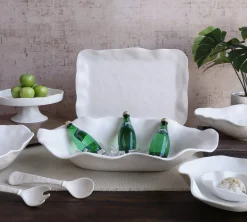 New VIDA Nube Round Pedestal Cake Plate (White) View All Vida|VIDA Nube