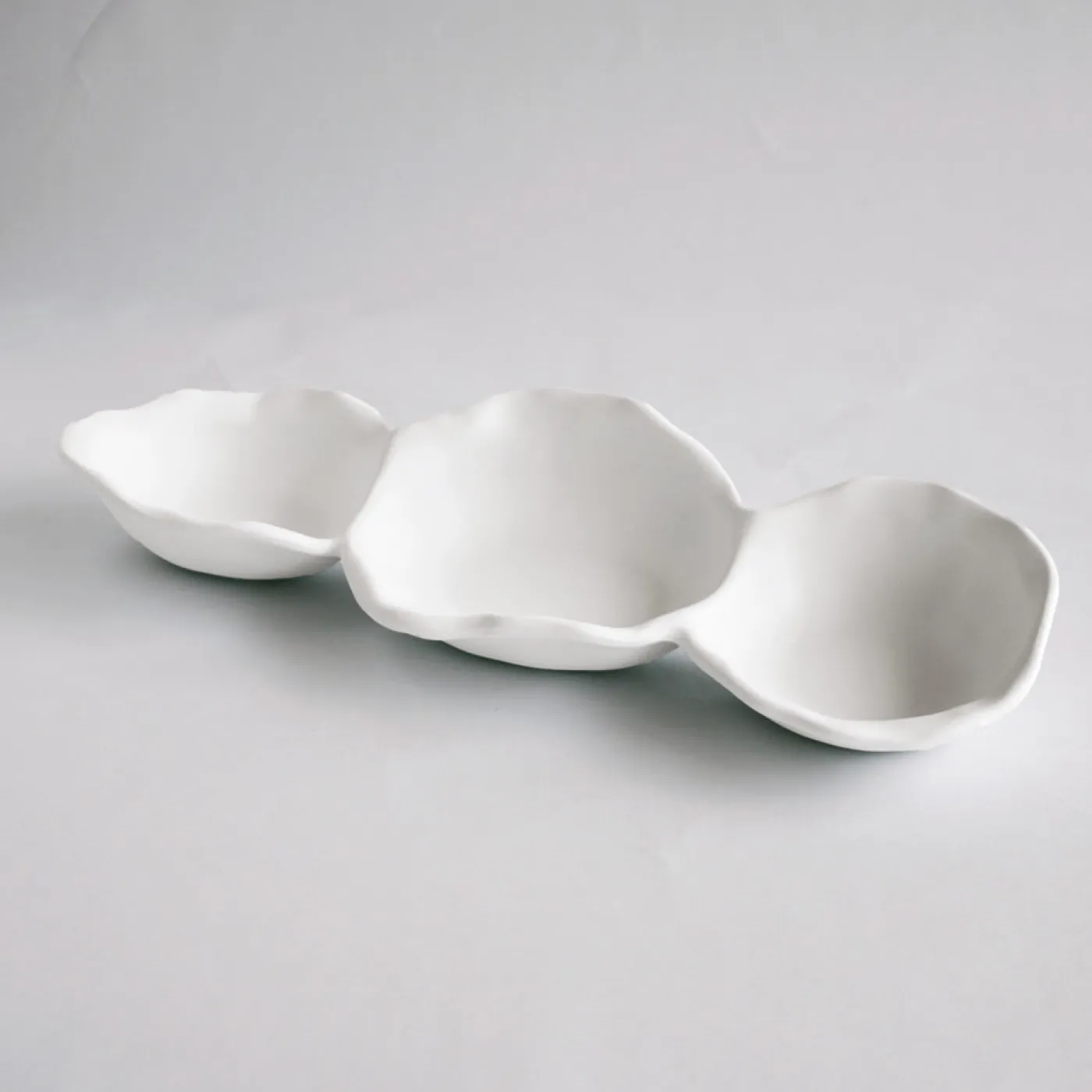 Hot VIDA Nube Triple Dip (White) View All Vida|Chip + Dip