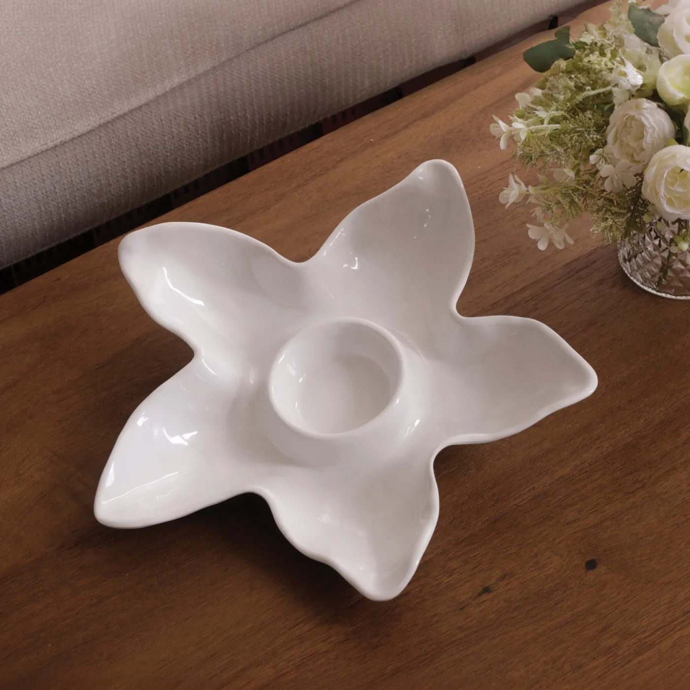 New VIDA Ocean Starfish Chip & Dip (White) View All Ocean|View All Vida