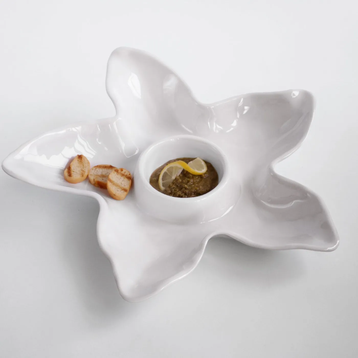 New VIDA Ocean Starfish Chip & Dip (White) View All Ocean|View All Vida