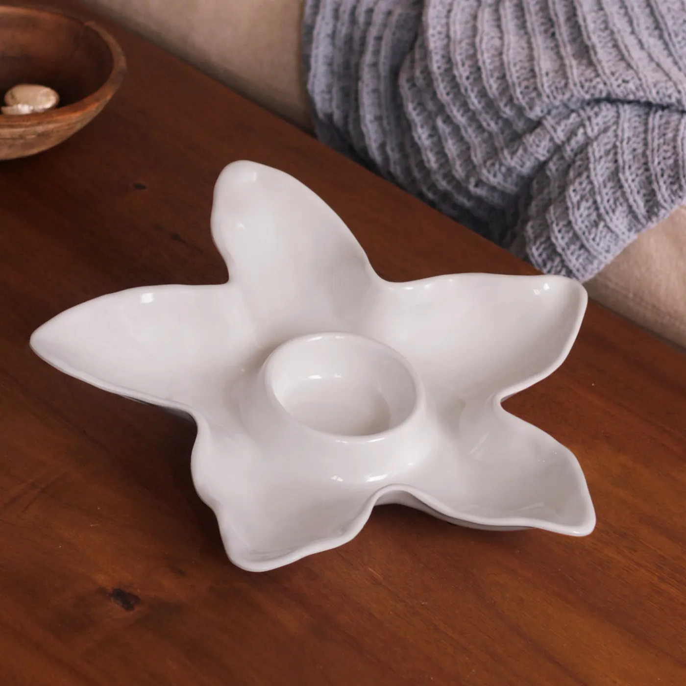 New VIDA Ocean Starfish Chip & Dip (White) View All Ocean|View All Vida