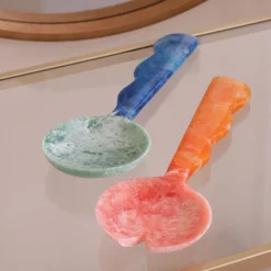 Outlet VIDA Resin Salad Servers (Orange and Blue) View All Vida|Salad Servers + Utensils