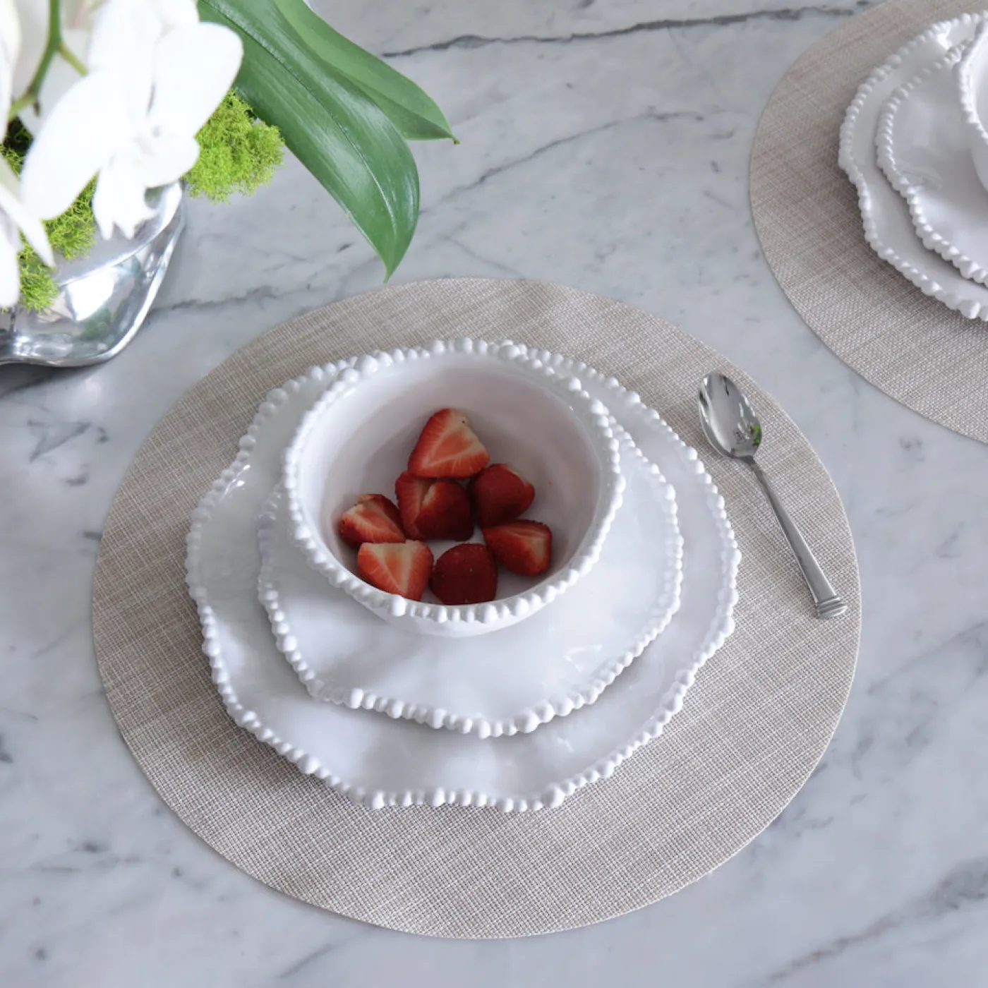 Hot VIDA Round Woven Placemat Set of 4 (Natural) View All Vida|Placemats