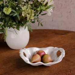 New VIDA Sasha Small Bowl with Handles White View All Vida|VIDA Sasha