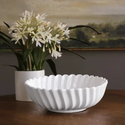 Hot VIDA Vienna Medium Bowl White View All Vida|Gifts Under $99