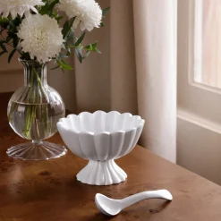 Best VIDA Vienna Mini Pedestal with Spoon White View All Vida|VIDA Vienna