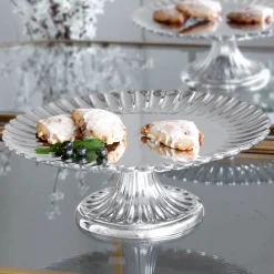 Discount VINTAGE Vienna Pedestal Cake Plate A Touch Of Vintage|Cake Plates