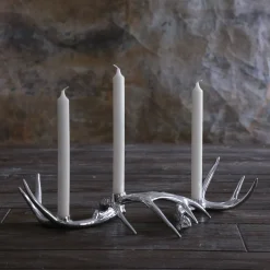WESTERN Antler Candlestick Set of 3 View All Western|WESTERN Antler
