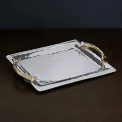 Discount WESTERN Antler Emerson Large Tray with Gold Handles View All Western|WESTERN Antler