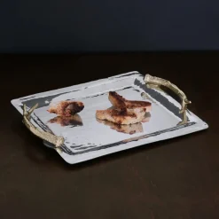 Discount WESTERN Antler Emerson Large Tray with Gold Handles View All Western|WESTERN Antler