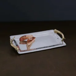 WESTERN Antler Emerson Long Rectangular Tray with Gold Handles View All Western|WESTERN Antler