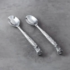 Best WESTERN Antler Large Salad Servers View All Western|WESTERN Antler